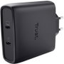 CARGADOR PARED/VIAJE 2xUSB-C 100W MAXO NEGRO TRUST